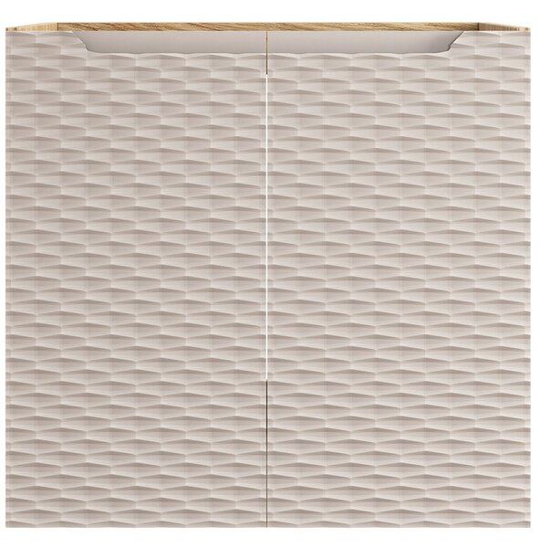 OCEAN Beige 82-60-2D-DU skrinka s umývadlom 60 cm