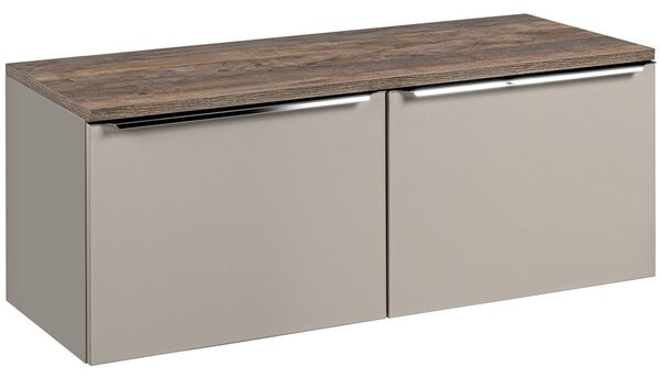 SANTA FE Taupe 82-120-B-2S-DV skrinka pod umývadlo 120 cm