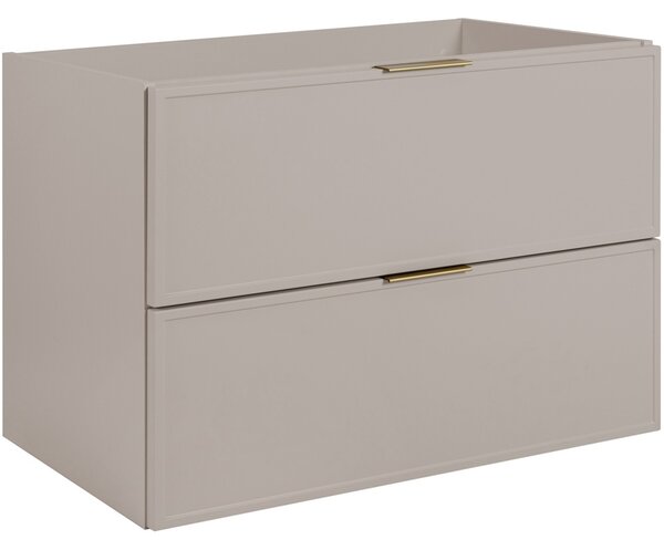 SLIM kašmír K80 závesná skrinka pod umývadlo 80 cm