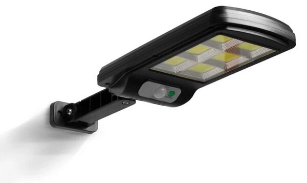 Solárny reflektor PHENOM 6 COB LED 5W 300 lm – 3 režimy, PIR 120°, IP65 (55290-Bežné množstvo)