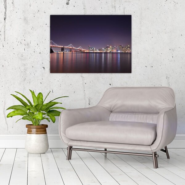 Obraz pohľadu na San Francisco, California (70x50 cm)