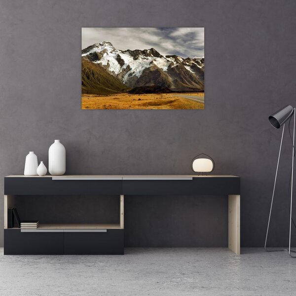 Obraz hory Sefton, Nový Zéland (90x60 cm)