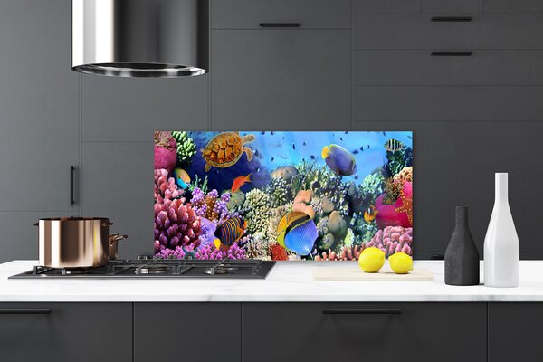Nástenný panel  Koralový útes príroda 140x70 cm