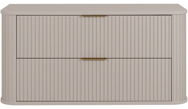 ELEGANCE kašmír K100 závesná skrinka pod umývadlo 100 cm s vrchnou doskou
