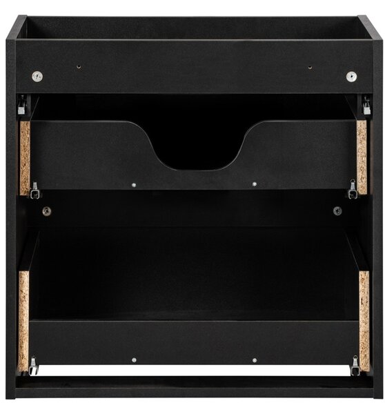 NOVA BLACK 82-60-2S-DC skrinka pod umývadlo 60 cm