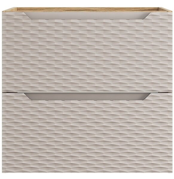 OCEAN Beige 82-70-2S-DU skrinka s umývadlom 70 cm