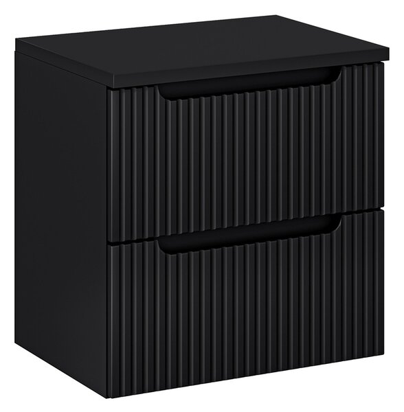 NOVA BLACK 82-60-2S-DC skrinka pod umývadlo 60 cm