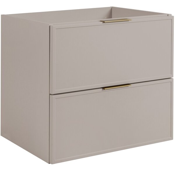 SLIM kašmír K60 závesná skrinka pod umývadlo 60 cm