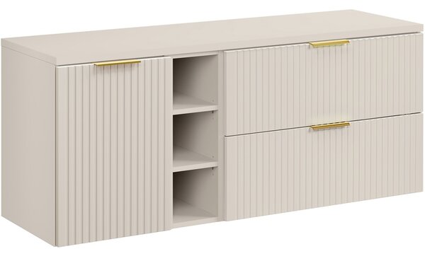 ADEL cashmere 82-140-DC skrinka pod umývadlo 140 cm