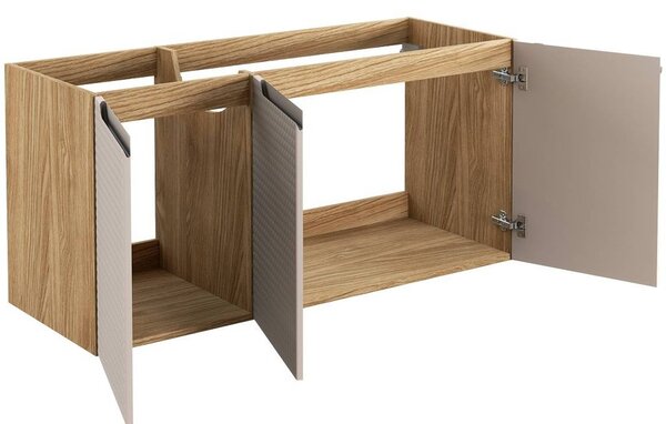 LUXOR Beige 82-120-3D-D závesná skrinka pod umývadlo 120 cm