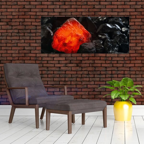 Obraz - Žeravý nerast (120x50 cm)