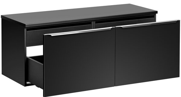 SANTA FE black 82-120-DC skrinka pod umývadlo 120 cm