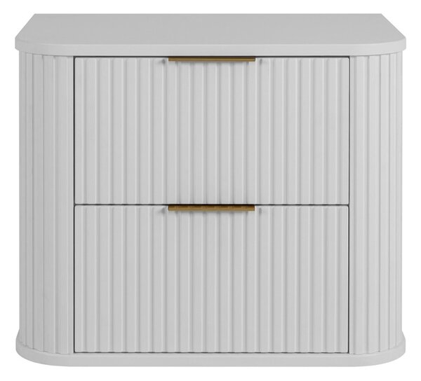 ELEGANCE biela W60 závesná skrinka pod umývadlo 60 cm s vrchnou doskou