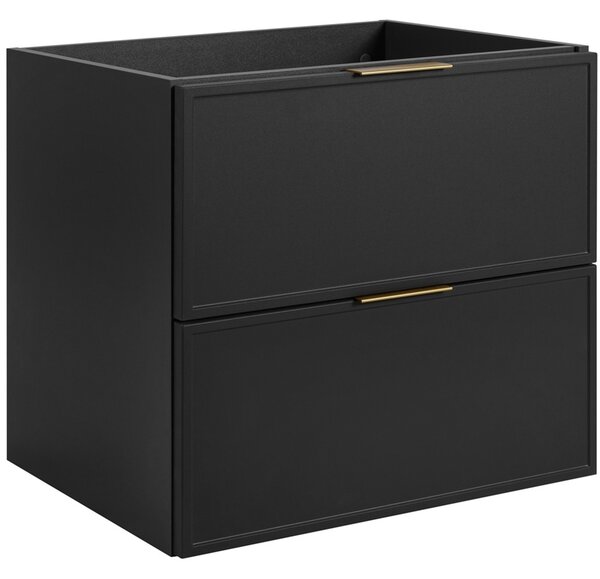 SLIM tmavosivá G60 závesná skrinka pod umývadlo 60 cm