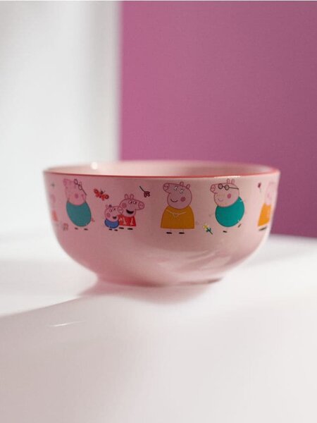 Sinsay - Keramická miska s potlačou Peppa Pig - viacfarebná