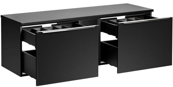 SANTA FE black 82-140-DC skrinka pod umývadlo 140 cm
