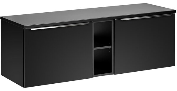 SANTA FE black 82-140-DC skrinka pod umývadlo 140 cm