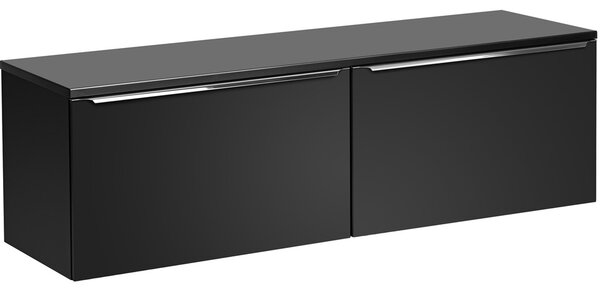 SANTA FE black 82-160-DC skrinka pod umývadlo 160 cm