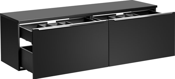 SANTA FE black 82-160-DC skrinka pod umývadlo 160 cm
