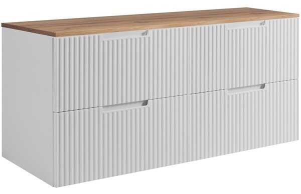 VENA biela W120DC závesná skrinka pod umývadlo 120 cm