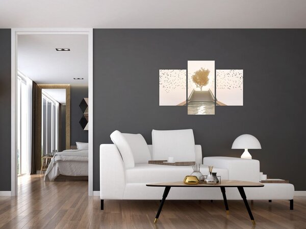 Obraz - Most do neznáma (90x60 cm)