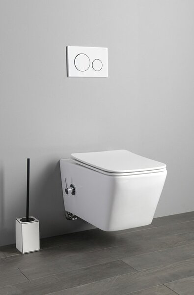 Sapho Sapho, PORTO WC kombi misa s nádržkou Rimless , spodný/zadný odpad, PC102WR
