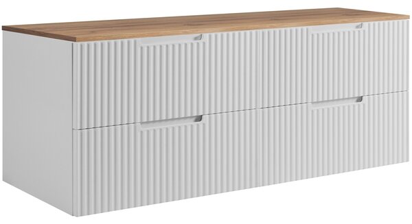 VENA biela W160DC závesná skrinka pod umývadlo 160 cm