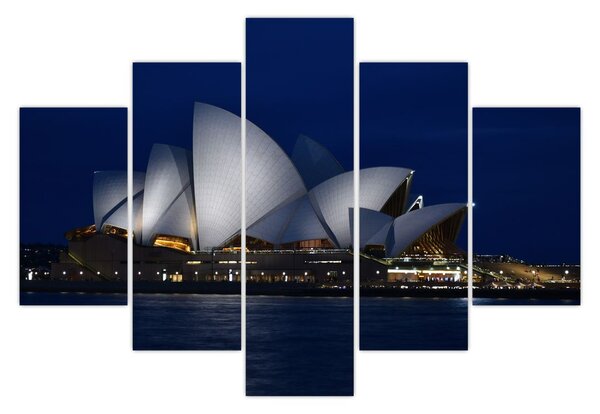 Obraz nočného Sydney (150x105 cm)