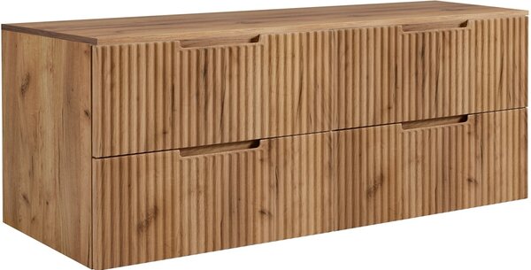 VENA dub craft zlatý C160DC závesná skrinka pod umývadlo 160 cm