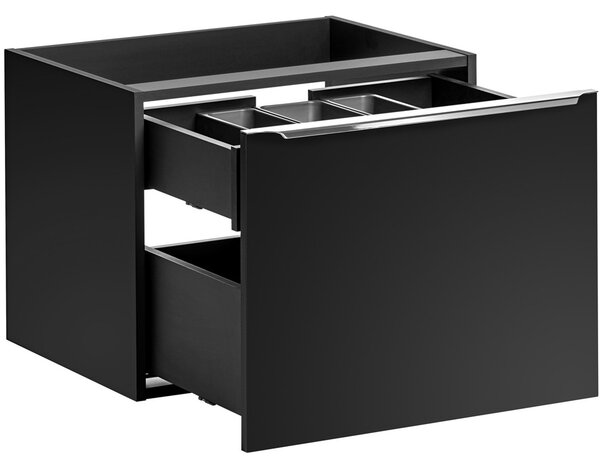 SANTA FE black 82-60-B-2S skrinka pod umývadlo 60 cm