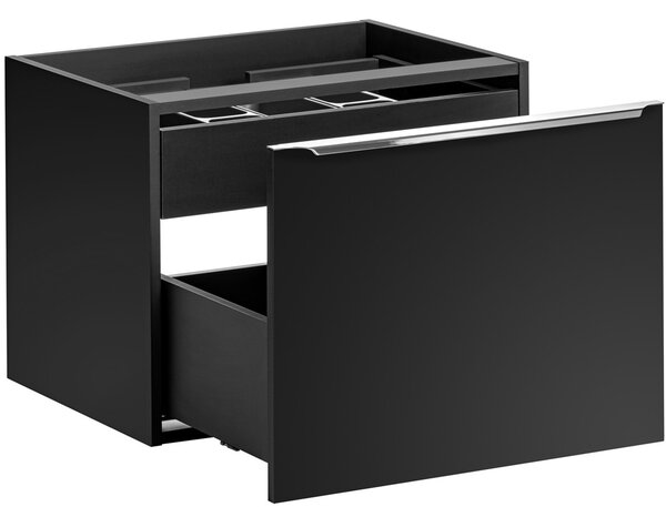 SANTA FE black 82-60-B-2S skrinka pod umývadlo 60 cm