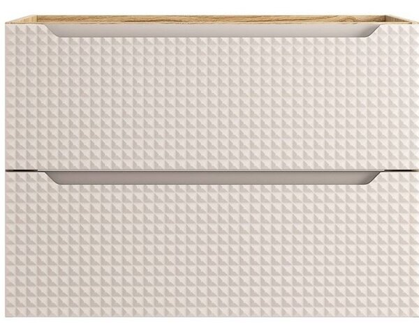 LUXOR Beige 82-80-2S závesná skrinka pod umývadlo 80 cm