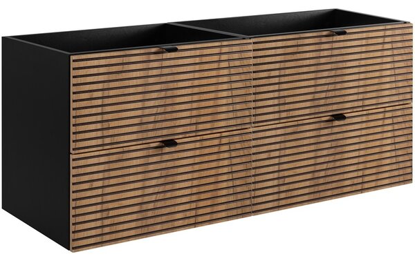 LOFT dub craft zlatý C120 závesná skrinka pod umývadlo 120 cm