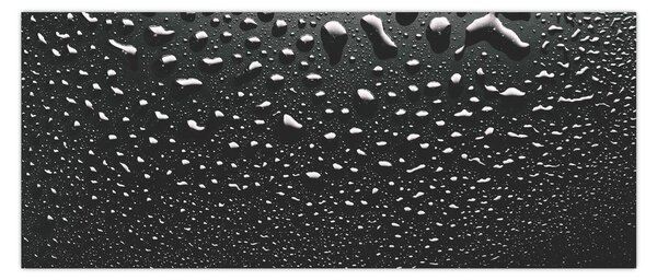 Obraz kvapiek vody (120x50 cm)