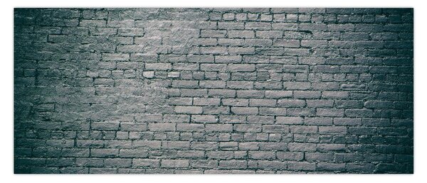 Obraz tehlovej steny (120x50 cm)