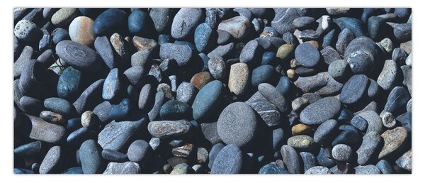 Obraz plážových kamienkov (120x50 cm)
