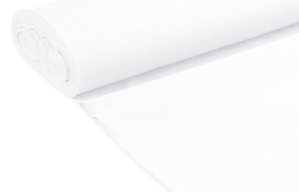 Biante Dekoračný oválny obrus Rongo RG-031 Studený biely 100x140 cm