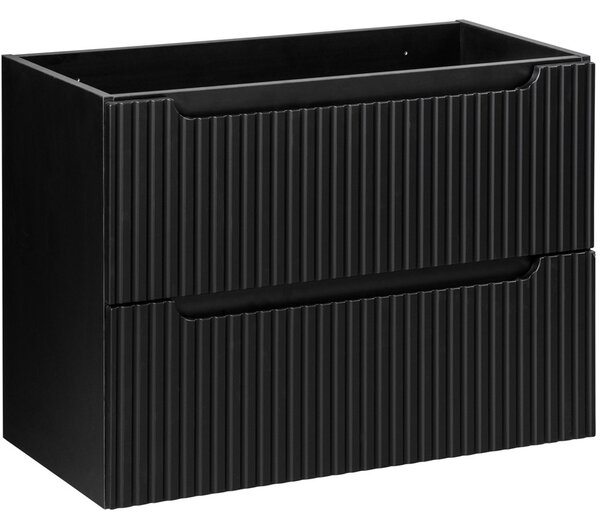 NOVA BLACK 82-80-2S skrinka pod umývadlo 80 cm