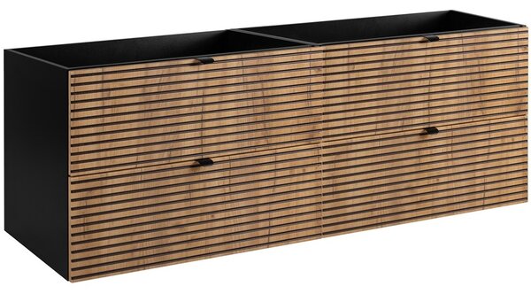 LOFT dub craft zlatý C160 závesná skrinka pod umývadlo 160 cm