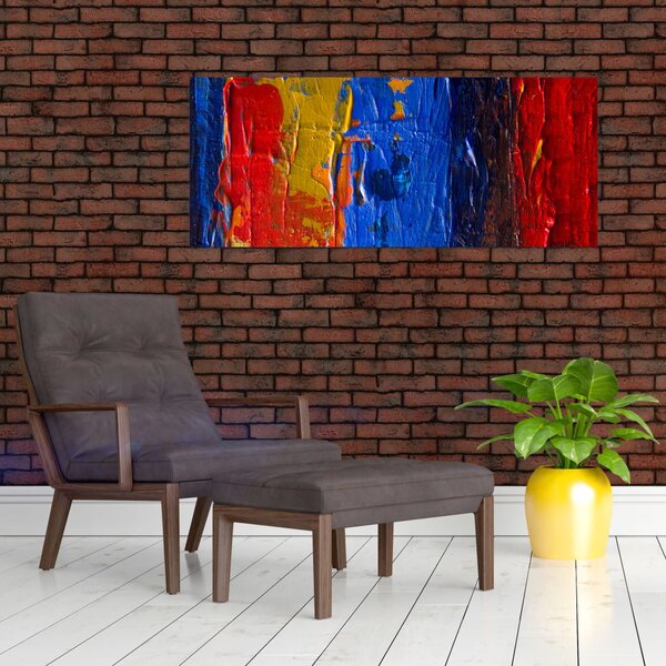 Obraz maliarskych farieb (120x50 cm)
