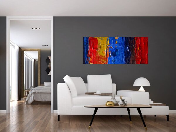 Obraz maliarskych farieb (120x50 cm)