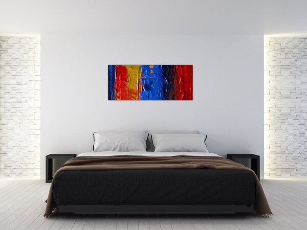 Obraz maliarskych farieb (120x50 cm)