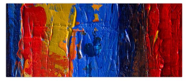 Obraz maliarskych farieb (120x50 cm)