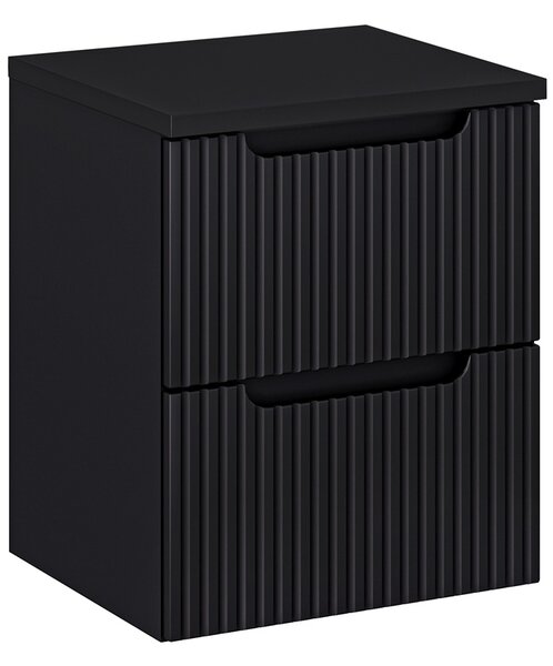 NOVA BLACK 82-50-2S-DC skrinka pod umývadlo 50 cm