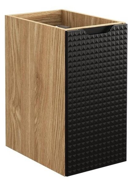 LUXOR Black 81-30-1D závesná skrinka do kúpelne 30 cm