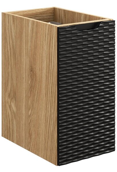 OCEAN Black 81-30-1D závesná skrinka do kúpelne 30 cm