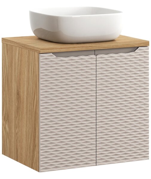 OCEAN Beige 82-60-2D-DU skrinka s umývadlom 60 cm