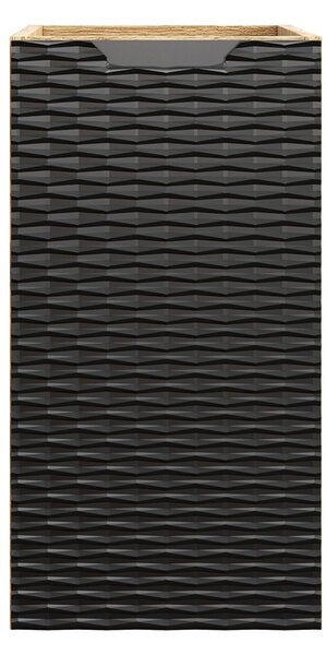 OCEAN Black 81-30-1D závesná skrinka do kúpelne 30 cm