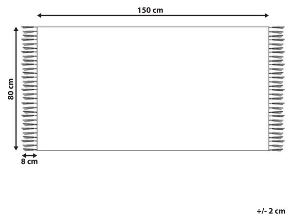 Kelímový koberec viacfarebný vlna 80 x 150 cm ručne tkaný orientálny vzor so strapcami tradičná obývačka spálňa