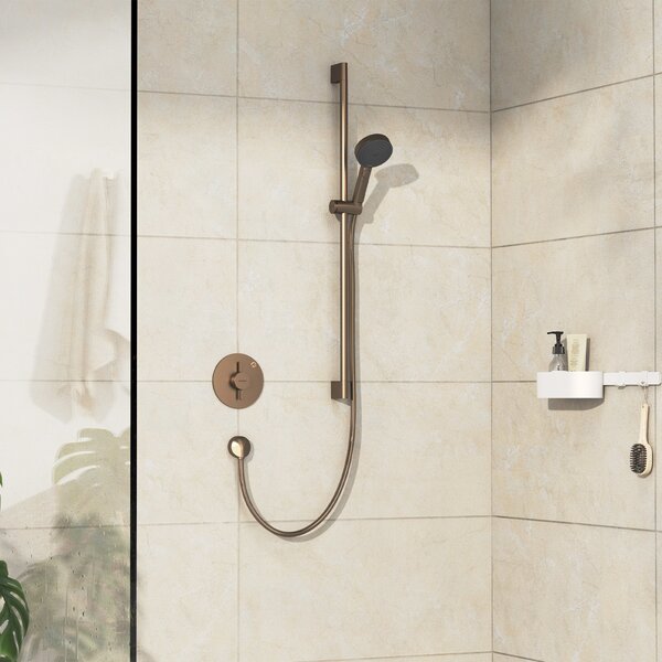 Hansgrohe DuoTurn S - Batéria pod omietku pre 1 spotrebič, kartáčovaný bronz 75618140